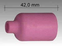 Керамическое сопло TIG L=42,0mm для горелок SR17/18/26